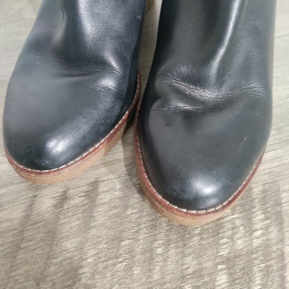 Cole Haan Women's Black Auden Short Waterproof Wedge Ankle Boot Bootie 10B - Picture 4 of 11